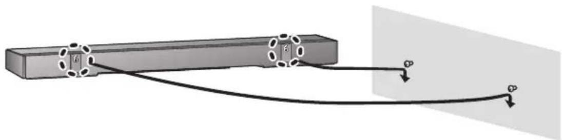 PANASONIC SCHTB900 - Inserire l'unità principale in modo sicuro sulla vite(i). - 1