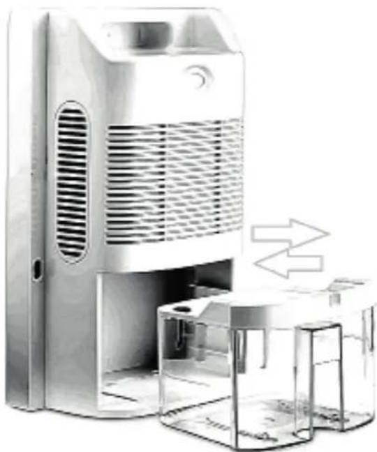 Clean Air Optima CA703 - Rezervorul de apă: - 1