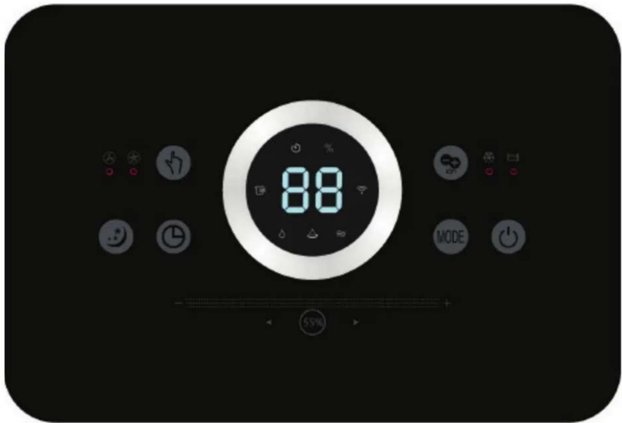 Clean Air Optima CA704 - Panel de control / Instrucciones de funciona - 1