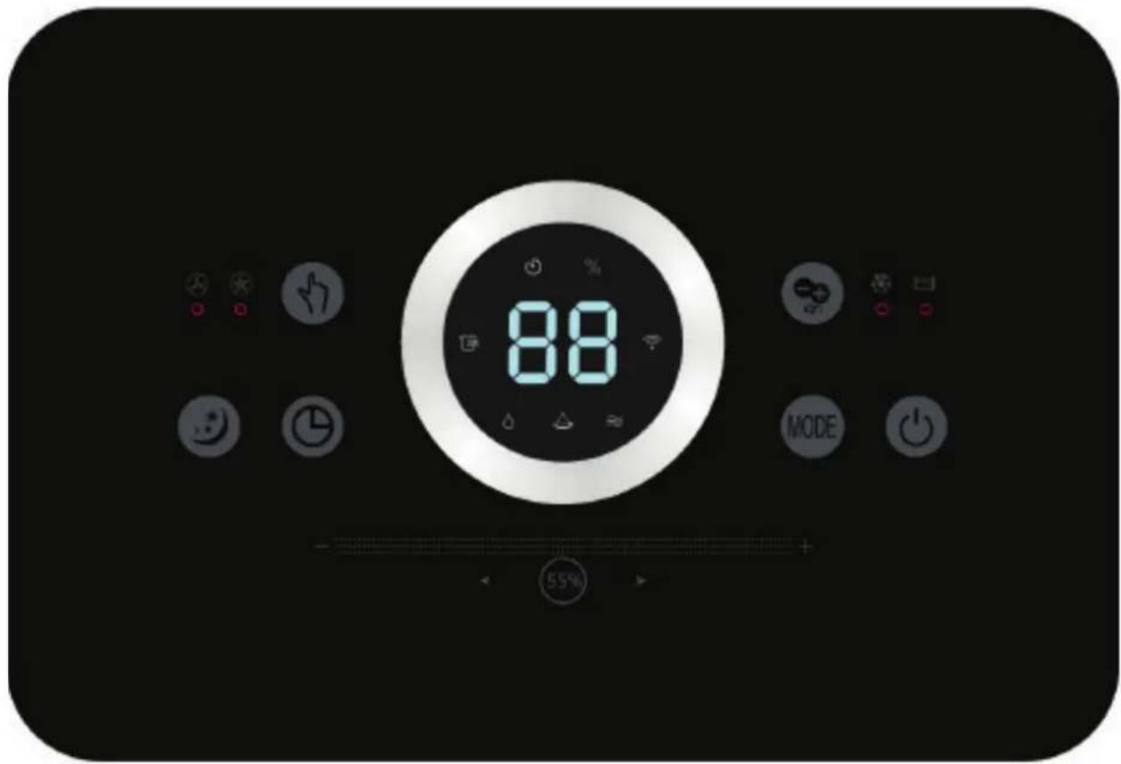 Clean Air Optima CA704 - Panneau de contrôle / Mode d'emploi - 1