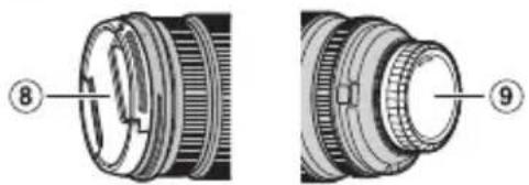 FUJIFILM XF 1680mm f4 R OIS WR - Partes del objetivo - 2