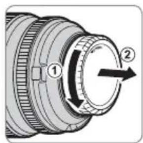 FUJIFILM XF 1680mm f4 R OIS WR - Suojusten poistaminen - 2