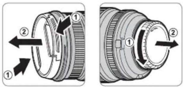 FUJIFILM XF 1680mm f4 R OIS WR - Retrait des bouchons - 1