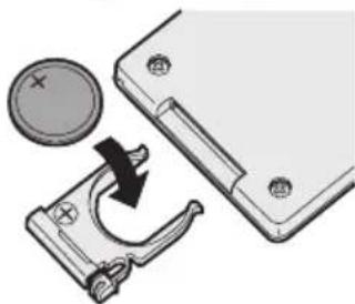PANASONIC EYFLA2 - Sett inn batteriet - 2