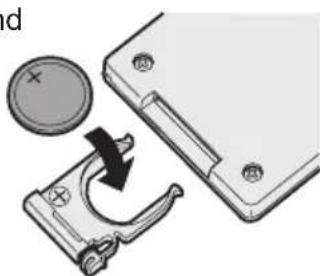 PANASONIC EYFLA2 - Insert the battery - 2