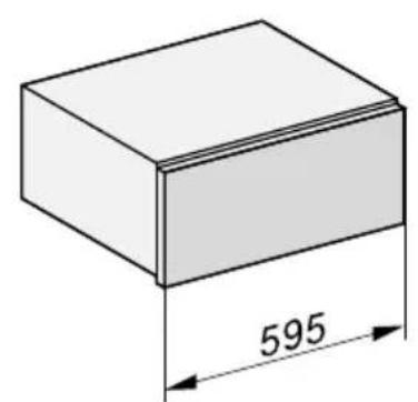 MIELE ESW 7010 - Appareil combiné pour niche d'une hauteur de 59 cm - 3