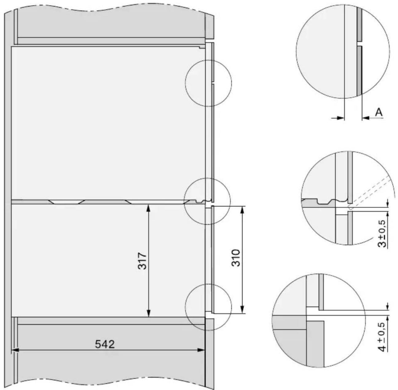 MIELE ESW 7010 - Appareil combiné pour niche d'une hauteur de 59 cm - 4