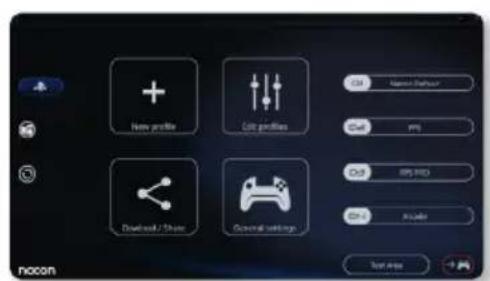 Nacon Revolution Pro 3 - After installing the PC / Mac companion app you will be able to do the following: - 1