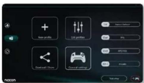 Nacon Revolution Pro 3 - Después de instalar la aplicación Companion para PC/Mac, podrá: - 1