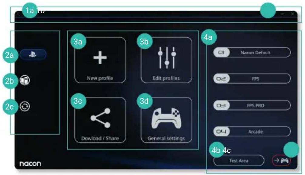 Nacon Revolution Pro 3 - 5/ Application PC/Mac \* - 1
