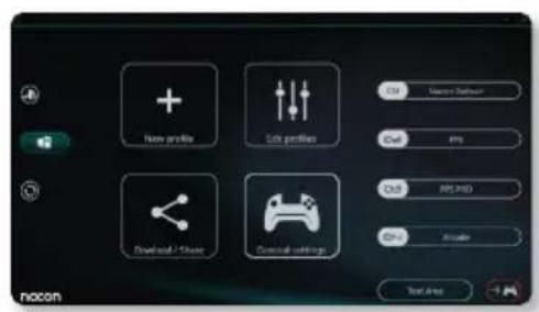 Nacon Revolution Pro 3 - After installing the PC / Mac companion app you will be able to do the following: - 1