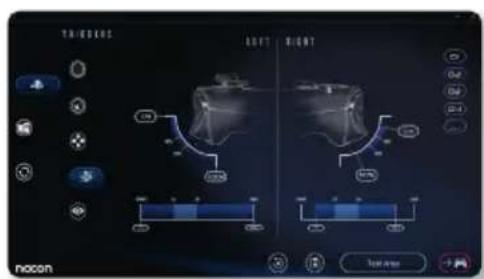 Nacon Revolution Pro 3 - After installing the PC / Mac companion app you will be able to do the following: - 2