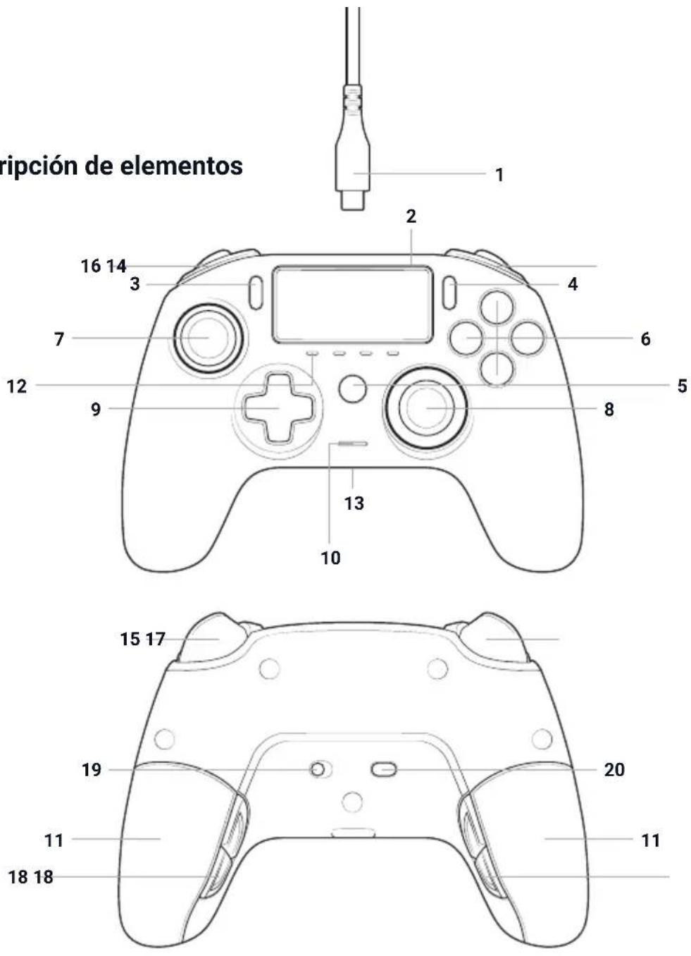 Nacon Revolution Pro 3 - Contenido - 1