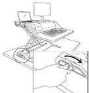 FELLOWES Lotus DX - AANPASSEN SPANNING - 1