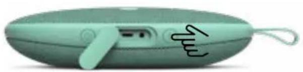 FRESH N REBEL Rockbox Bold X - Pulsa el botón Bluetooth. - 1