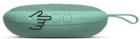 FRESH N REBEL Rockbox Bold XS - Zet de speaker aan. - 1