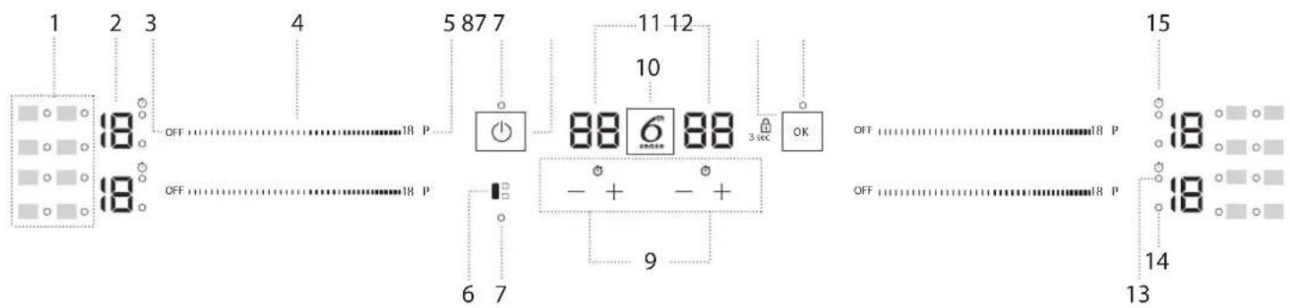 WHIRLPOOL WF S7560 NE - CONTROL PANEL - 1