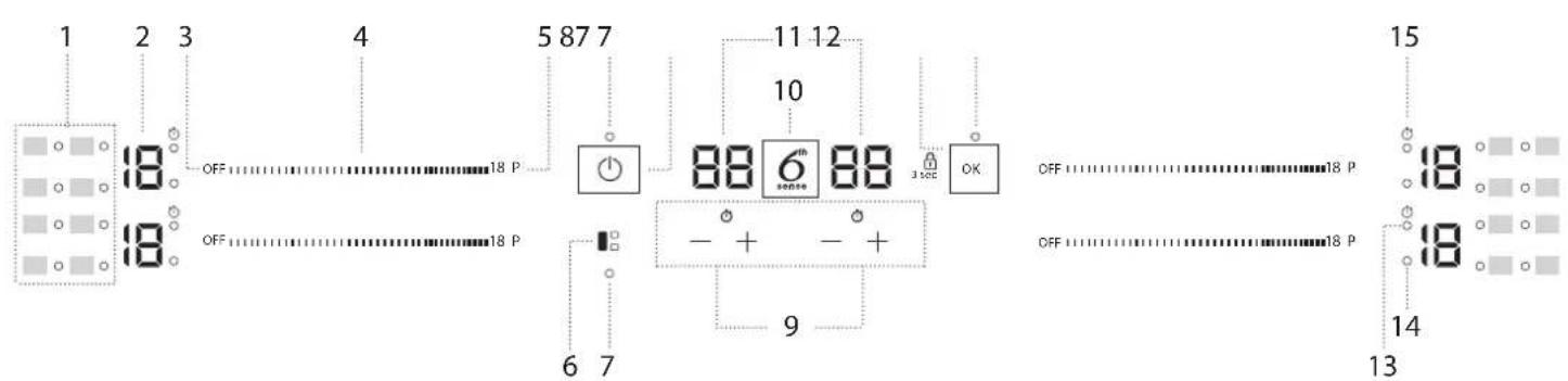 WHIRLPOOL WF S7560 NE - BEDIENINGSPANEEL - 1