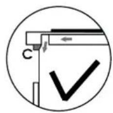 INVENTUM IKI7735 - Sorgen Sie für eine ausreichende Luftzufuhr und -abfuhr. - 5