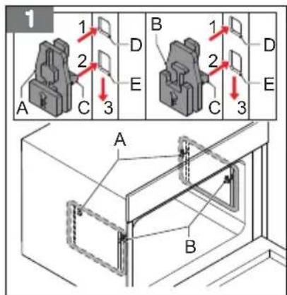 INVENTUM IMC6250BK - HET INSTALLEREN VAN DE GELEIDEREKKEN - 1