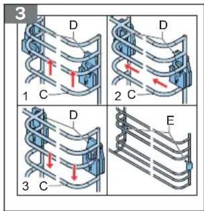 INVENTUM IMC6250BK - HET INSTALLEREN VAN DE GELEIDEREKKEN - 3