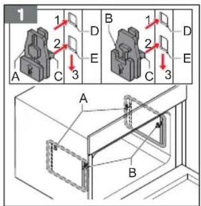 INVENTUM IMC6250BK - Installation des etageres - 1