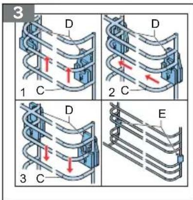 INVENTUM IMC6250BK - INSTALLIEREN DER FUHRUNGSSCHIENEN - 3