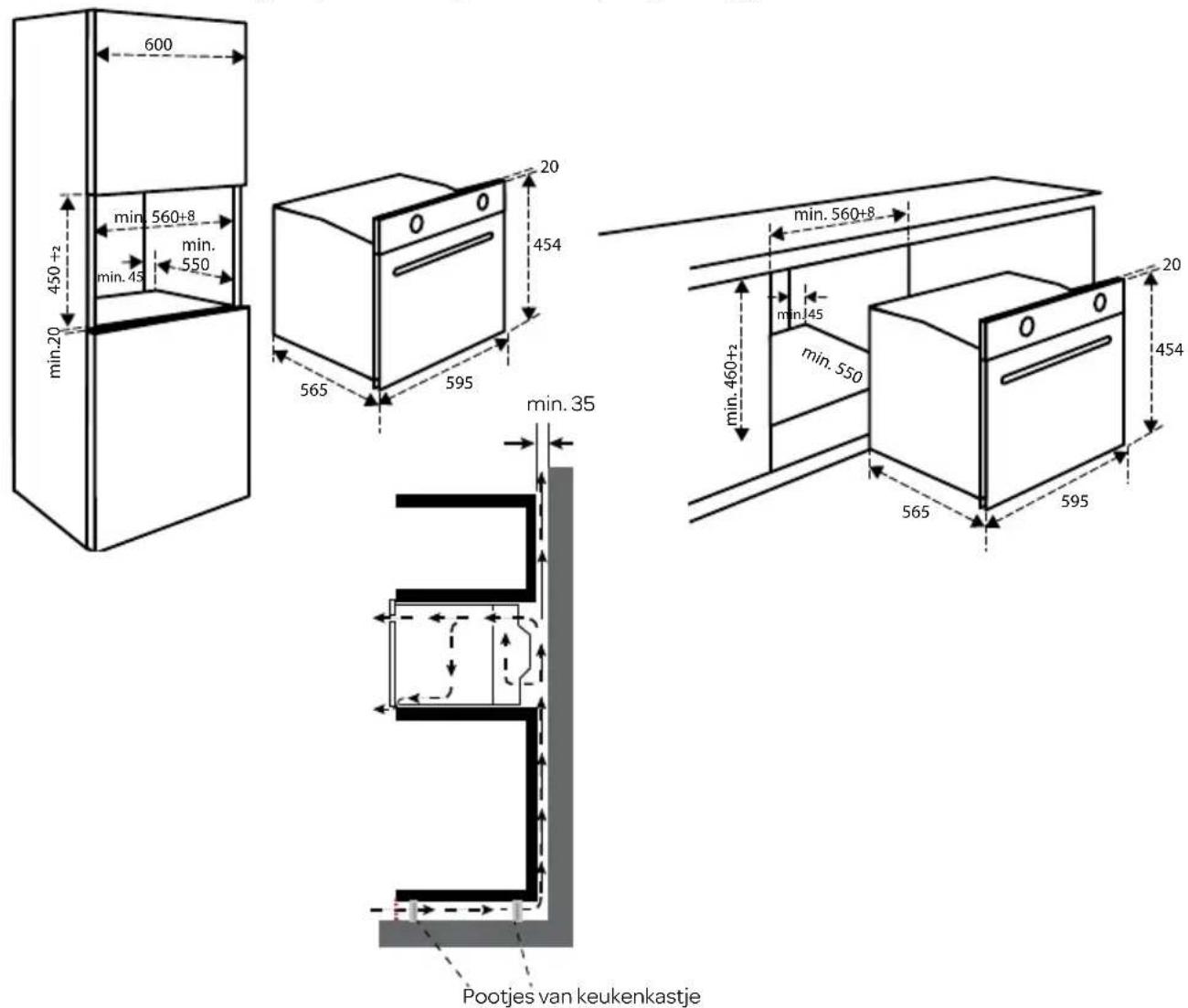 INVENTUM IMC6250BK - INBOUWMATEN - 1