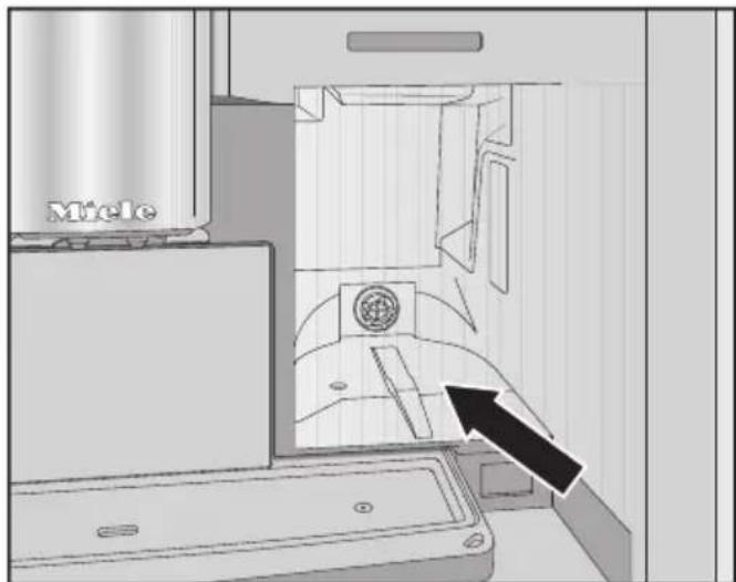 MIELE CVA 7845 - Nettoyer le réservoir d'eau - 1