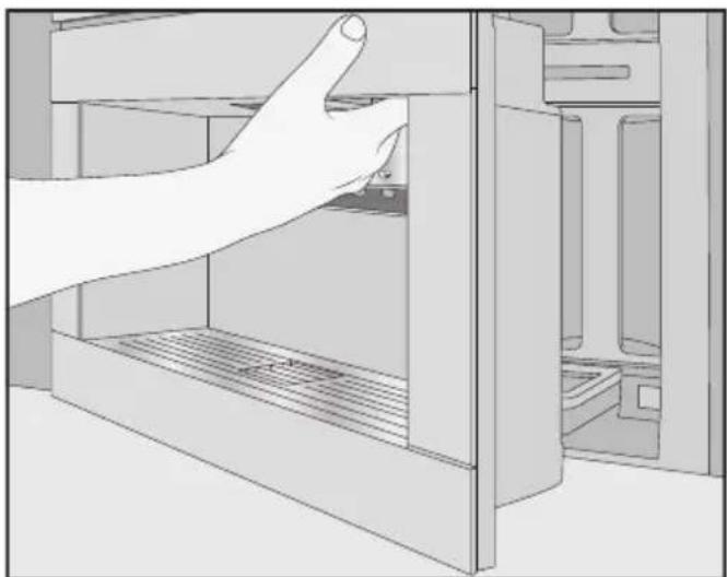 MIELE CVA 7845 - Nettoyer la vanne de lait (quotidiennement) - 2