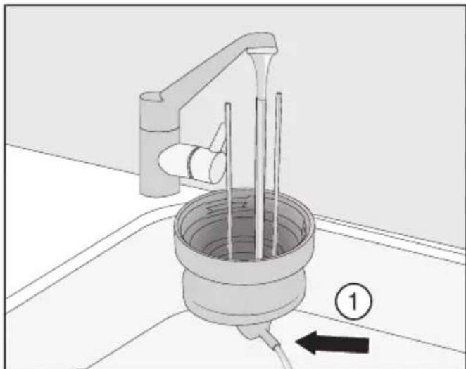 MIELE CVA 7845 - Nettoyer le récipient à lait avec couvercle - 1