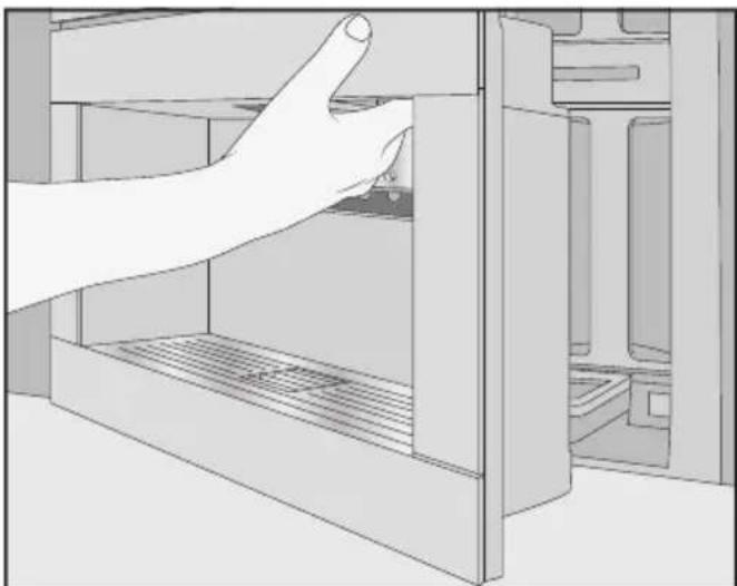 MIELE CVA 7845 - Retirer la cartouche de détartrage - 1