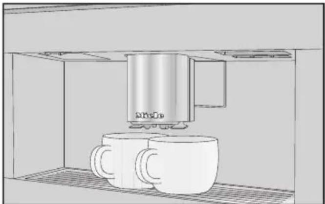 MIELE CVA 7845 - Préparer 2 doses - 1