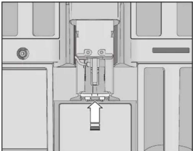 MIELE CVA 7845 - Insérer la distribution centrale - 1