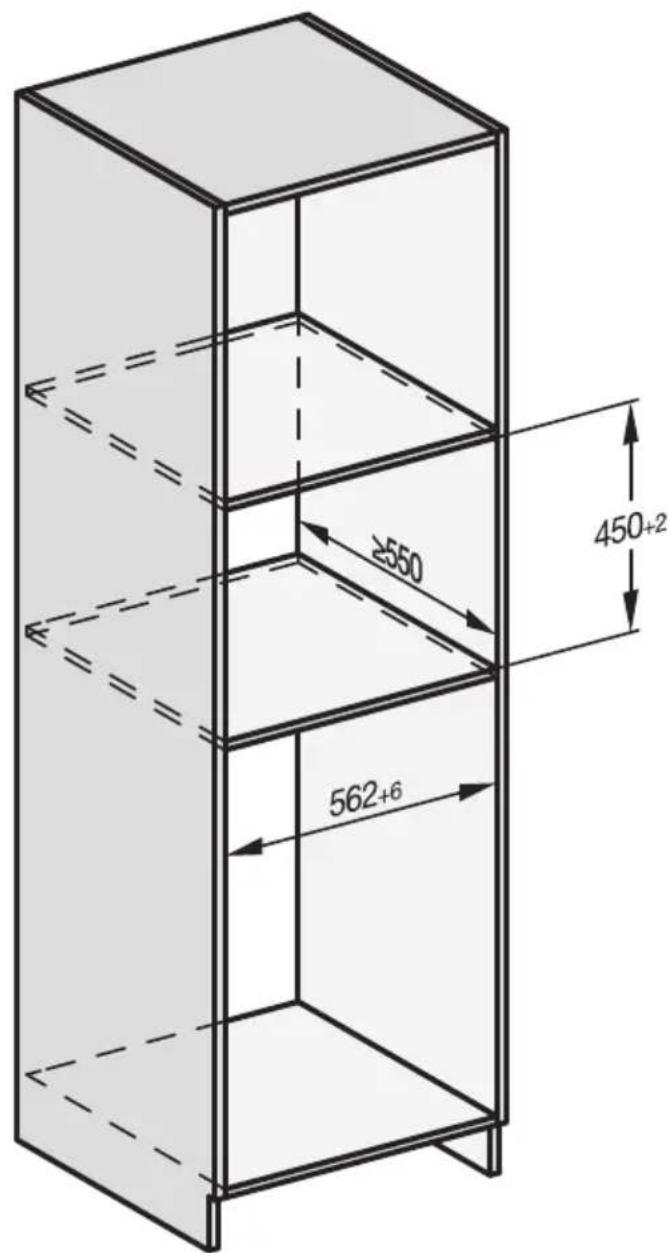 MIELE CVA 7845 - Encastrement dans un meuble haut - 1