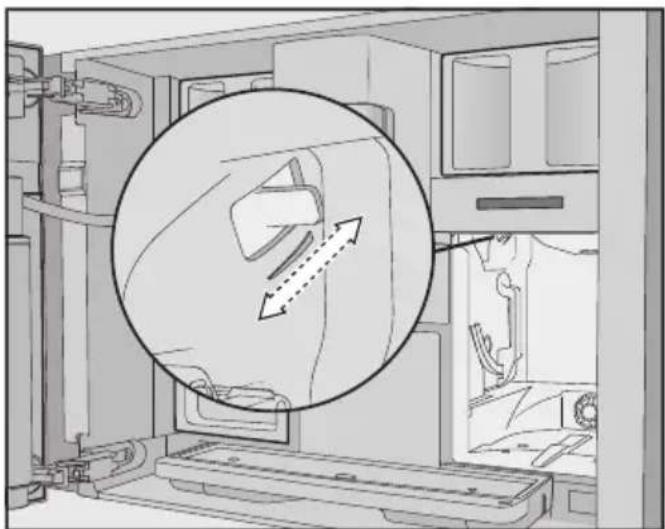 MIELE CVA 7845 - Modifier le degré de mouture - 1