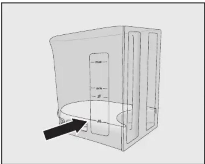 MIELE CVA 7845 - Nettoyer le conduit de lait avec du détermagent spécial pour machine à caffe (sticks) - 1