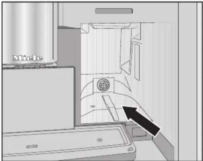 MIELE CVA 7440 - Nettoyer le réservoir d'eau - 1