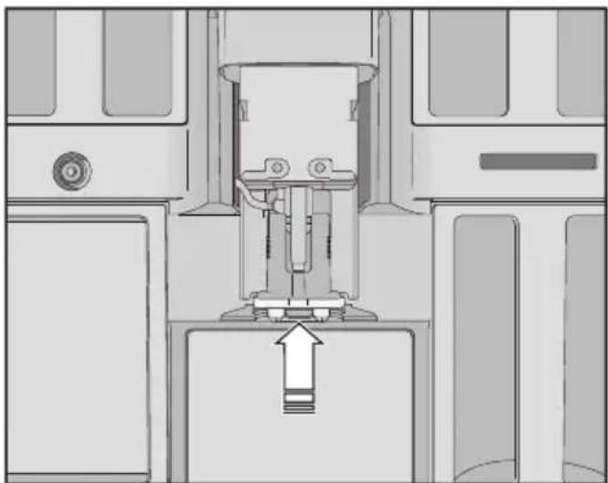 MIELE CVA 7440 - Insérer la distribution centrale - 1