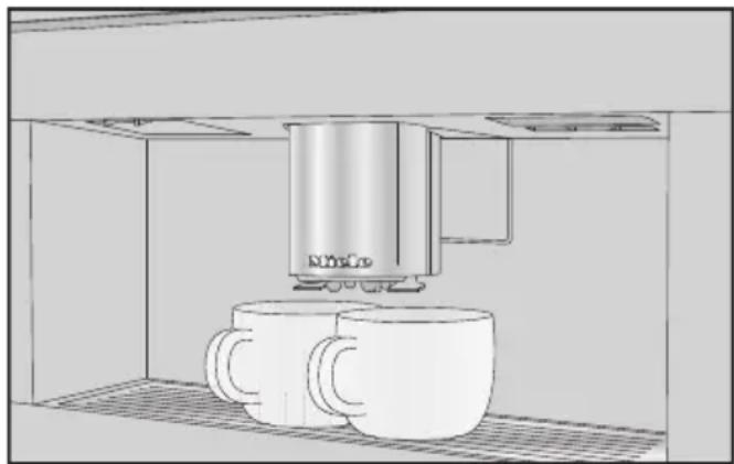 MIELE CVA 7440 - Préparer 2 doses - 1
