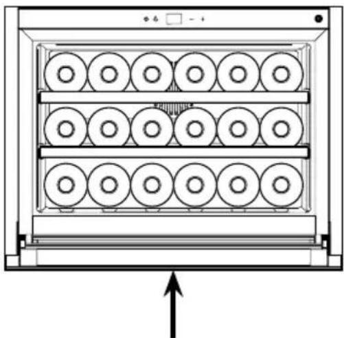 ELECTROLUX KBW5T - Weinregale - 3