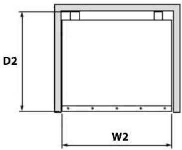 ELECTROLUX KBW5T - Positionierung - 2