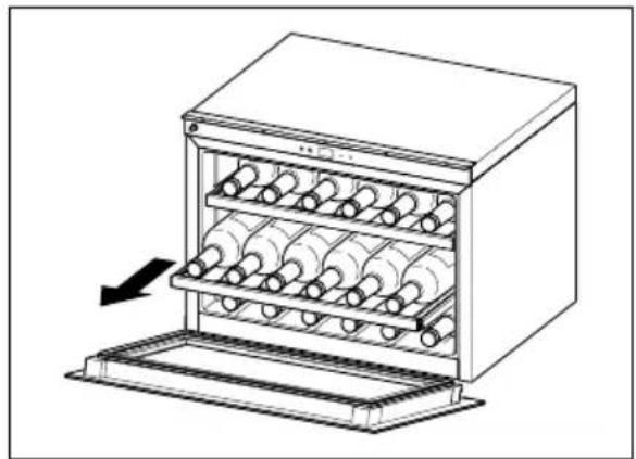 ELECTROLUX KBW5T - Étagères pour le vin - 1