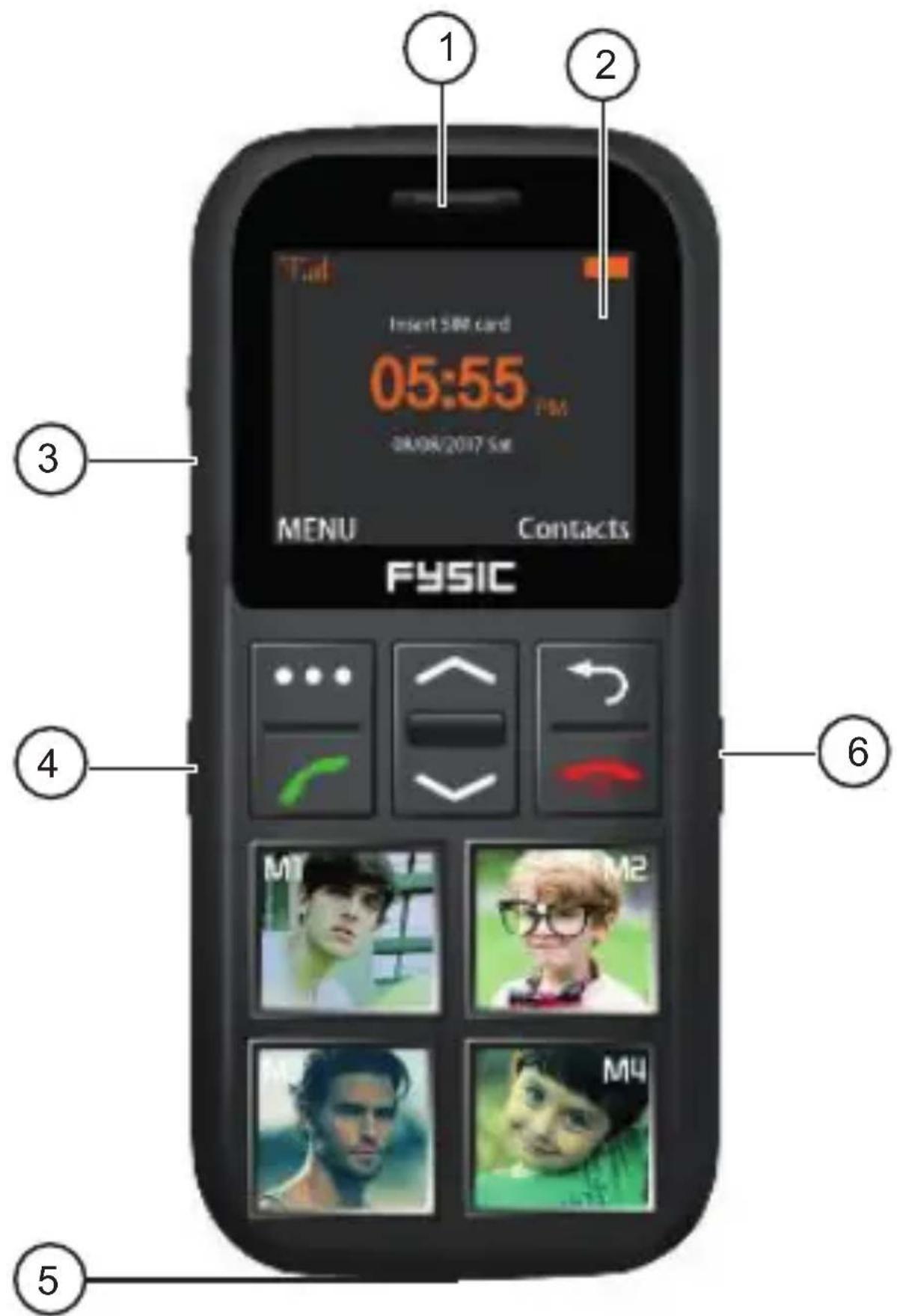 Fysic FM50 - Téléphone: - 1
