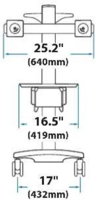 Ergotron NeoFlex Dual WideView WorkSpace - 5