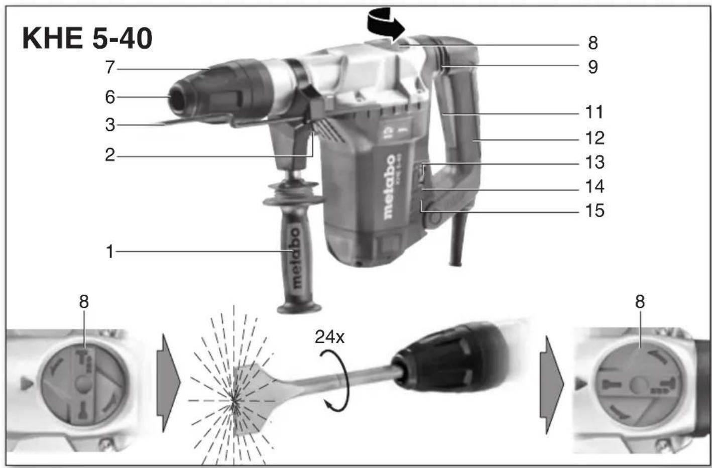 METABO MHE 5 - 2