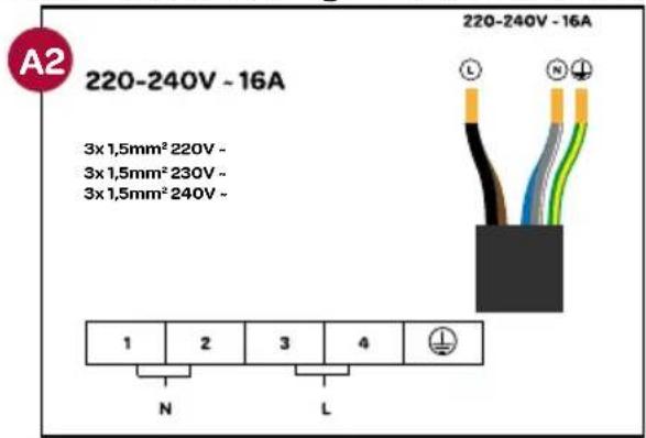 INVENTUM IK010 - CONNECTING THE INDUCTION HOB TO THE ELECTRICAL SYSTEM - 3