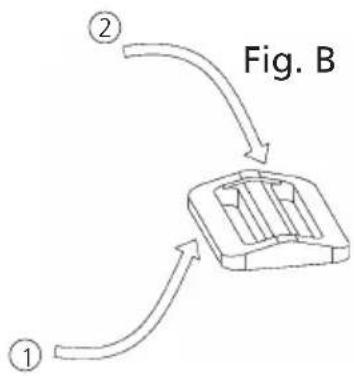 JVC BoomBlaster RVNB300DAB - Montaggio della tracolla - 2