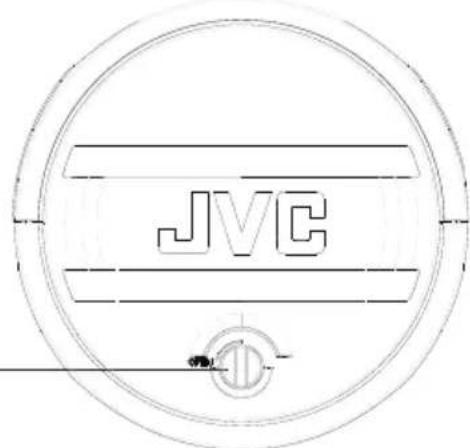 JVC BoomBlaster RVNB200BT - Öffnen des CD-Fachs - 1
