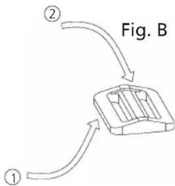 JVC BoomBlaster RVNB200BT - Montaggio della tracolla - 2